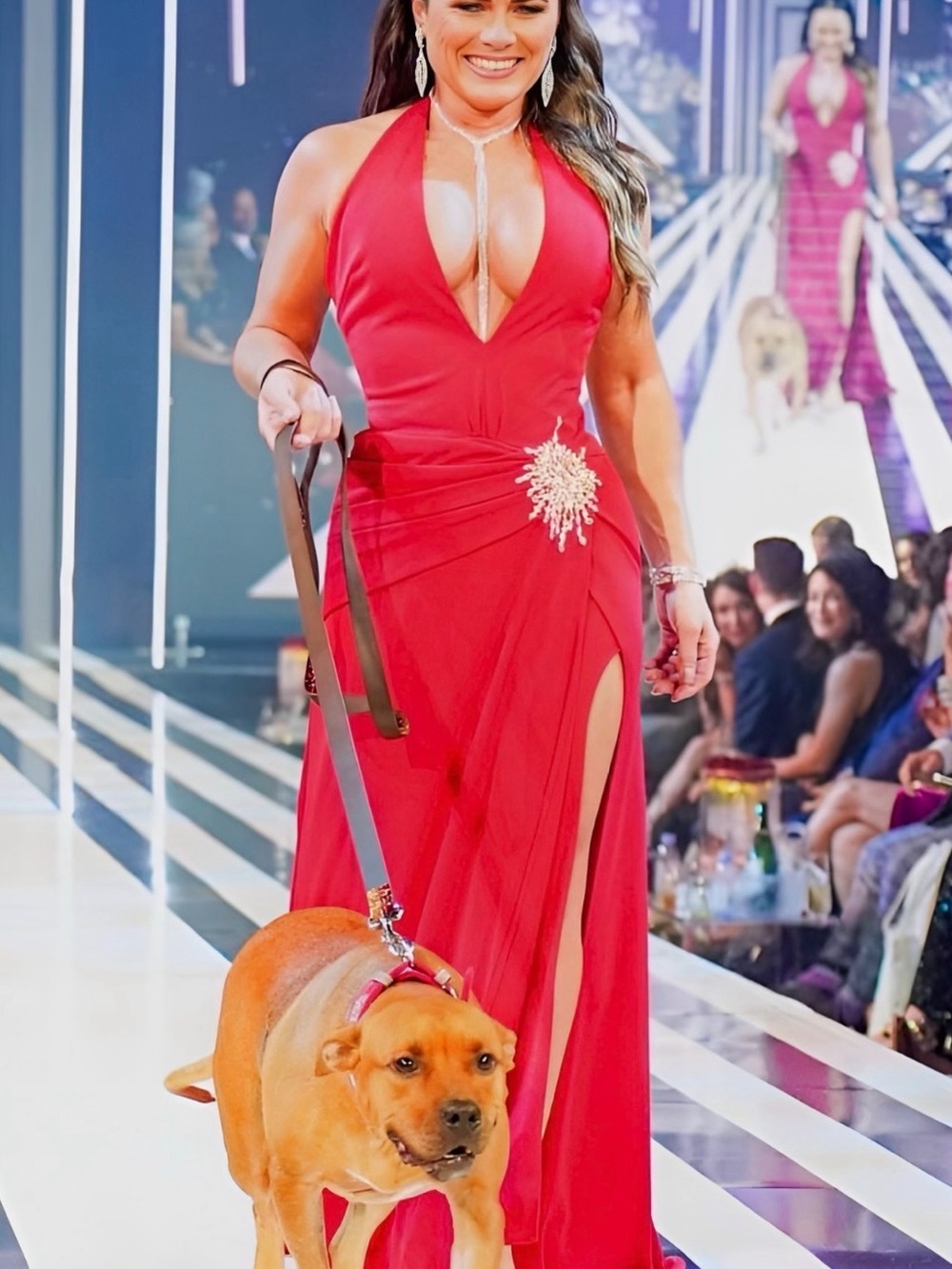 Red maxi Dress